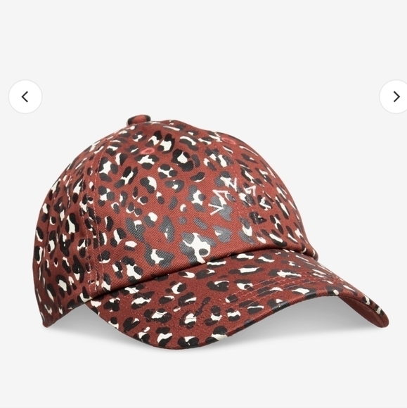 New Varley James Baseball Cap in Tort Leopard One Size New Without Tag - Picture 6 of 13